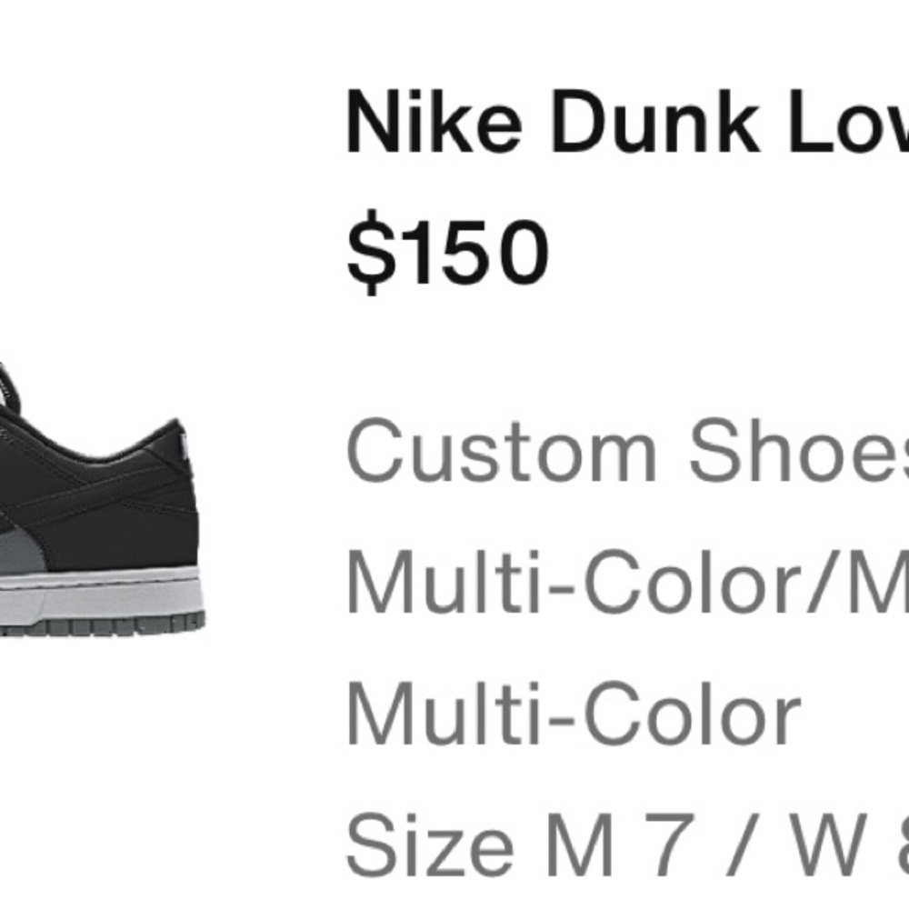 Custom Nike Dunks - Picture 3 of 7
